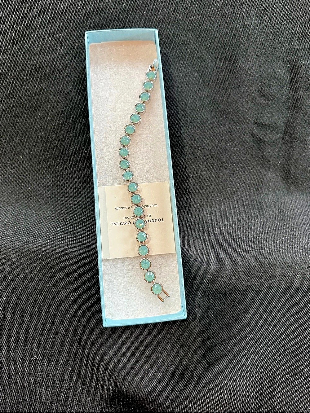 Touchstone Crystal by Swarovski Pacific Opal Ice Bracelet BNIB 3857BF